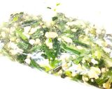 ほうれん草の粒々ピーナッツナムル作り方3写真