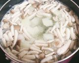かぶと崩し豆腐のふわふわかき玉スープ作り方3写真