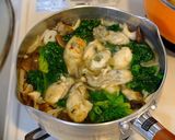 牡蠣とホウレン草の食べる味噌汁。作り方9写真