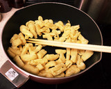 油あげとほうれん草の砂肝炒め作り方8写真