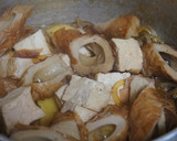 焼き豆腐や蒟蒻の炊いたん★おばんざい作り方4写真
