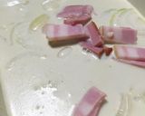 ミルク鍋で〆はカルボ♪作り方5写真