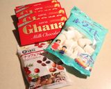 簡単☆マシュマロ&ナッツのキューブチョコ作り方1写真
