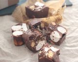 簡単☆マシュマロ&ナッツのキューブチョコ作り方5写真