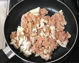簡単！ じゃがいもと鳥ひき肉のチーズ焼き作り方5写真