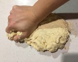 手ごね☆大豆粉入りフランスパン作り方4写真