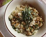 納豆と冷や汁の素でご飯作り方3写真