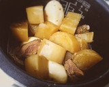 簡単炊飯器で作るしみしみ大根煮作り方1写真