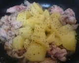 ワインに合う♪豚肉とじゃがいもの香草炒め作り方6写真