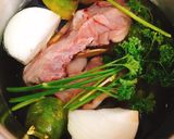 圧力鍋で簡単こっくり美味しい鶏ガラスープ作り方3写真