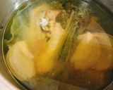 圧力鍋で簡単こっくり美味しい鶏ガラスープ作り方5写真