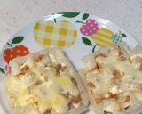 簡単☆10分で完成♬モッフル納豆トースト作り方8写真