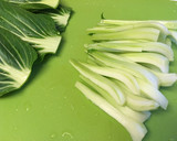 ちくわと青梗菜のあっさり炒め作り方1写真