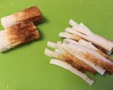 ちくわと青梗菜のあっさり炒め作り方2写真