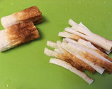 ちくわと青梗菜のあっさり炒め作り方2写真