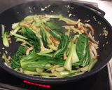 ちくわと青梗菜のあっさり炒め作り方7写真