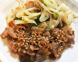 生姜焼き弁当と♪晩のおかず♪作り方8写真