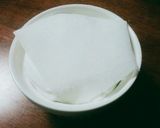 リードで。ヘルシー包みレアチーズケーキ作り方9写真