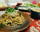 きのことベーコンの和風スパゲティ作り方6写真