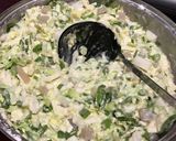 おもち こんにゃく入り白菜お好み焼き作り方3写真