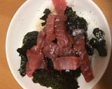基本は1:1、とても簡単マグロの漬け丼作り方2写真