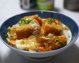 ふわふわオムフライ丼作り方6写真