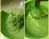 抹茶&マスカルポーネシフォンケーキ作り方4写真