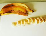 便秘解消スムージー♥（バナナときなこ）作り方1写真