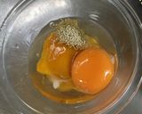 カボチャ入り卵焼き作り方1写真
