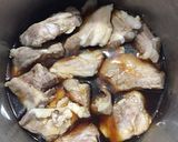 豚軟骨(ソーキ)の角煮風煮物　圧力鍋で作り方2写真