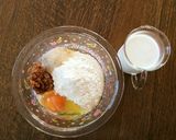 母の味噌ごはんホットケーキ作り方1写真