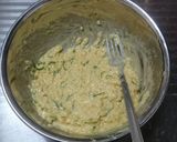 残り物のご飯で卵ご飯焼き お好み焼き風作り方2写真