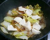 【豆腐と白菜の卵とじ♪簡単】作り方3写真