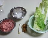 体に優しい♪肉団子と白菜のスープ作り方1写真