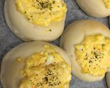 手ごね☆バターなし☆マヨたま惣菜パン☆作り方16写真