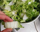 七味入り☆白菜キャベツの味噌マヨサラダ作り方1写真