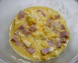 レンジで簡単！スパムエッグご飯作り方5写真