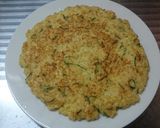 残り物のご飯で卵ご飯焼き お好み焼き風作り方5写真