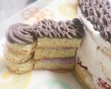 着色料不使用! バイキンマンケーキ作り方17写真