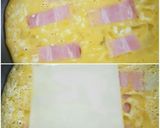 チーズとベーコンの卵焼き作り方4写真