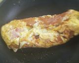 チーズとベーコンの卵焼き作り方5写真