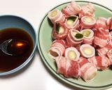 簡単ウマぃ♡照り焼き白ネギの豚バラ巻き♡作り方1写真