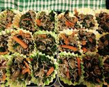 お弁当用に冷凍☆彡なすピーじゃこおかず作り方4写真