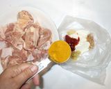 タンドリーチキンのパン粉焼き♪簡単夕食に作り方3写真