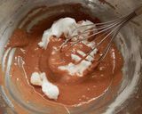 ノンオイルで簡単★チョコシフォンケーキ作り方5写真