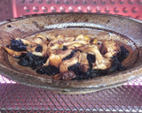 タモギタケとワカメのワイン醤油焼き作り方5写真