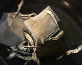 ニンニクのたーぷり効いた鶏出汁しょうゆ鍋作り方1写真