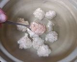 男の　ふわふわ 鶏団子鍋作り方7写真