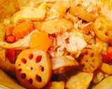 バターが決め手♡根菜と豚肉のごちそう旨煮作り方6写真