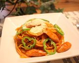 コテっと甘い♡喫茶店ナポリタン(´ω`)作り方6写真